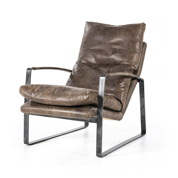 Chair Alpine Lounge Lex Vintage Dark Brown