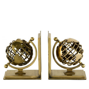 مجموعة Bookend Globe من 2 Eichholtz من Melanie Interior Design