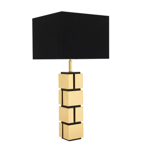 Table Lamp Reynaud Polishe Brass by Melanie Interior Design