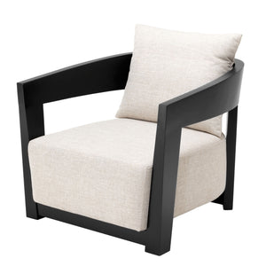 تشطيب كرسي RUBAUTELLI BLACK من تصميم MELANIE الداخلي