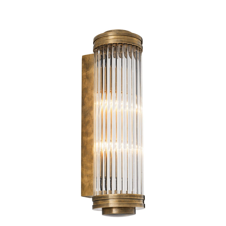 Wall Lamp Gascogne Vintage Brass Finish by Melanie Interior Design