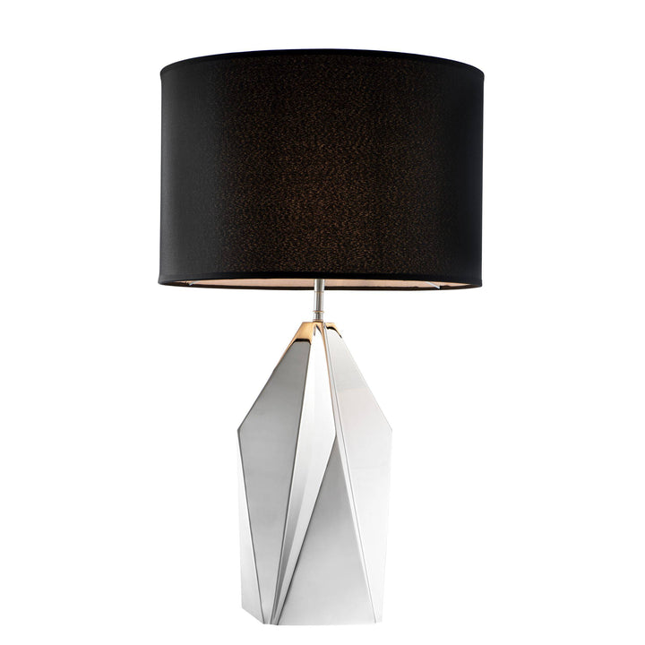 Table Lamp Setai Nickel Finish by Melanie Interior Design
