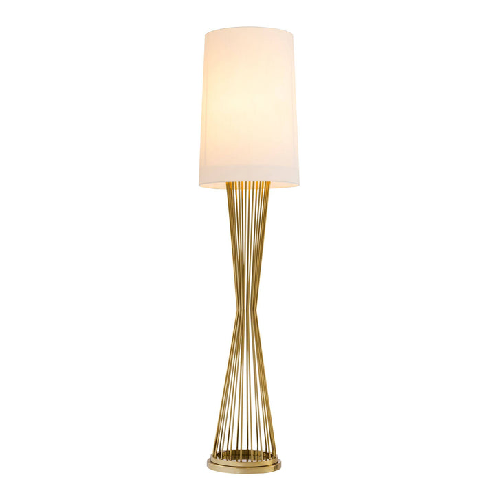 Floor Lamp Holmes Gold Finish by Melanie Interior Design