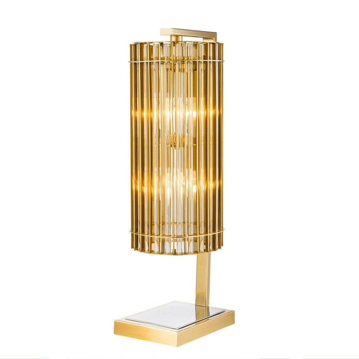 Table Lamp Pimlico Gold Nickel Finish by Melanie Interior Design