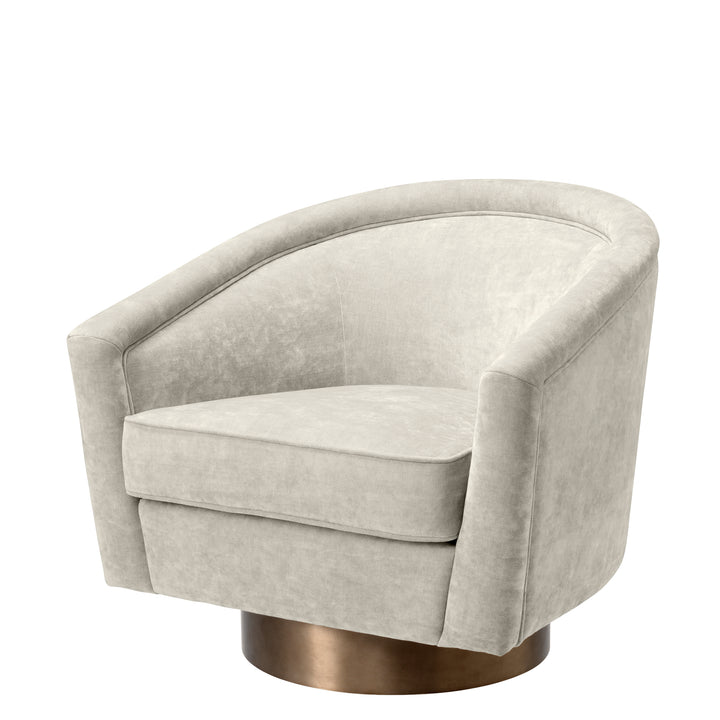 Swivel Chair Catene Clarck Sand by Melanie Interior Design