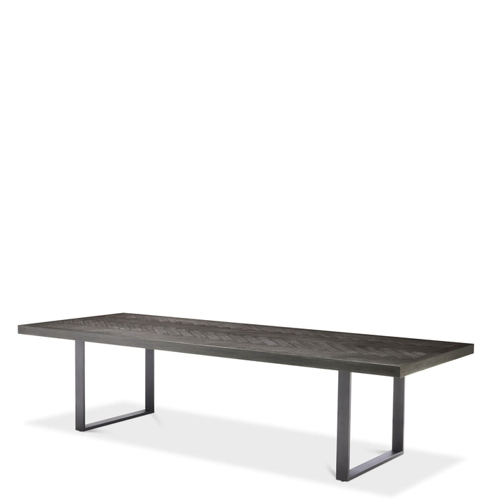 Dining Table Melchior Charcoal 300 cm by Melanie Interior Design