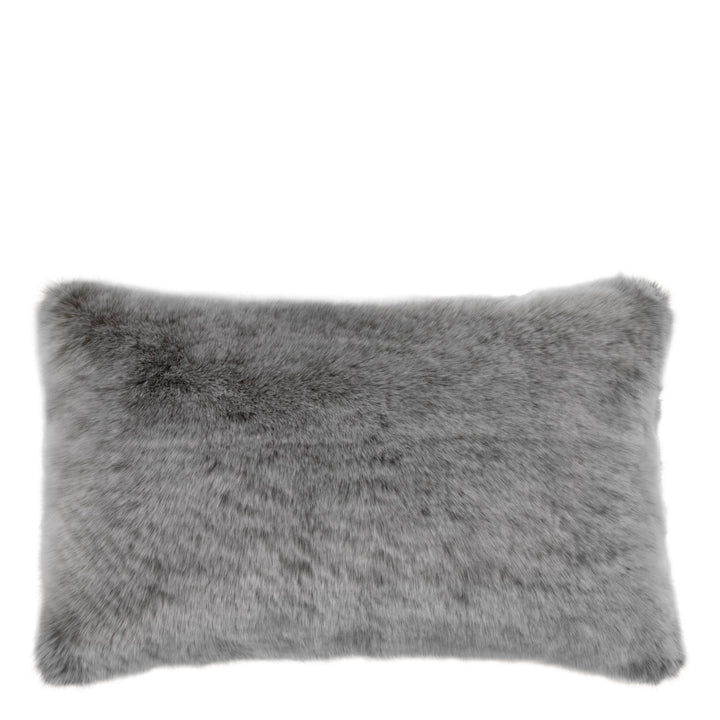 Scatter Pillow Alpine Grey Faux by Melanie Interior Design