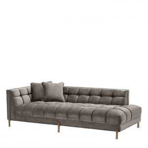 Lounge Sofa Sienna Grey Left van Melanie Interior Design