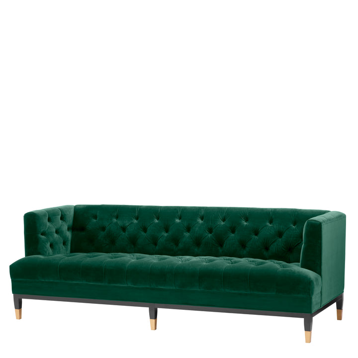 Sofa Castelle Green Velvet by Melanie Interior Design