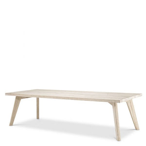 DINING TABLE BIOT BLEACHED OAK 240 CM BY MELANIE INTERIOR DESIGN