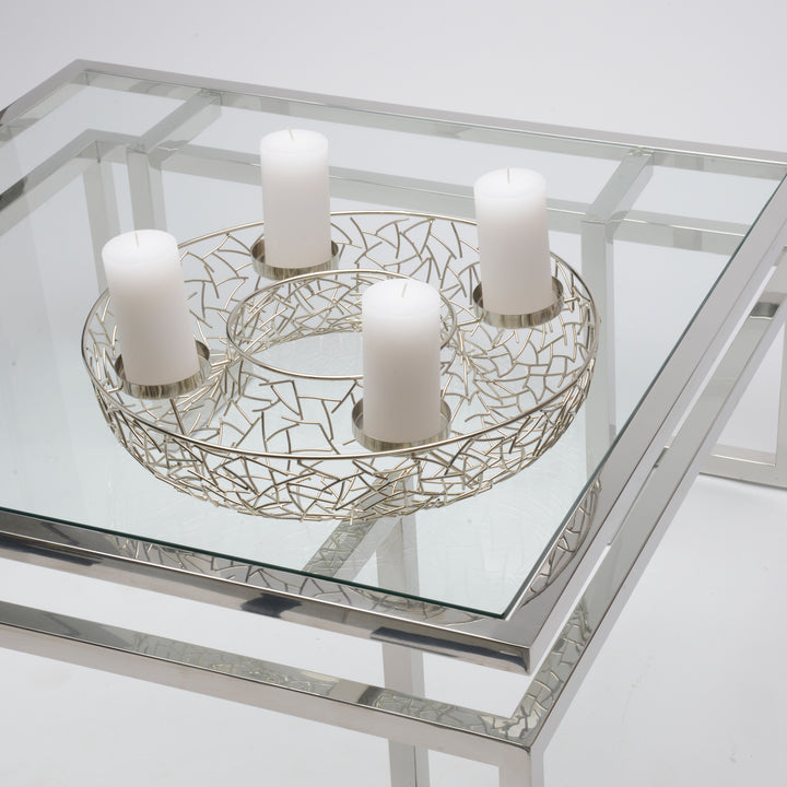 Advent Candle Holder Modern Style by Melanie Interior Design For 4 Candles