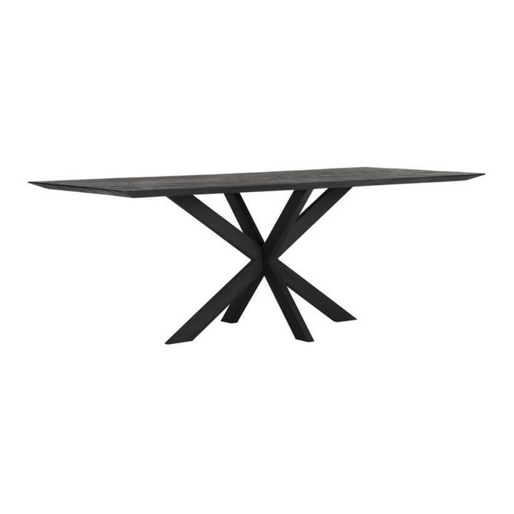 Dining Table Curves Black 210 cm by Melanie Interior Design