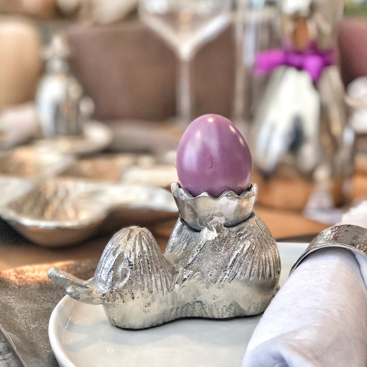 Easter Bunny ( lying ) Egg Cups by Melanie Interior Design