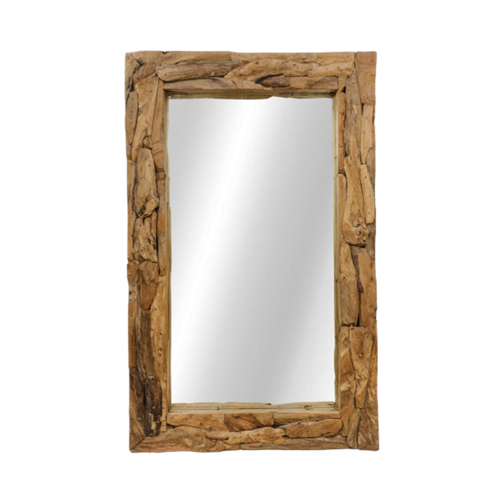 Wall Mirror Teak Root Wood by Melanie Interior Design